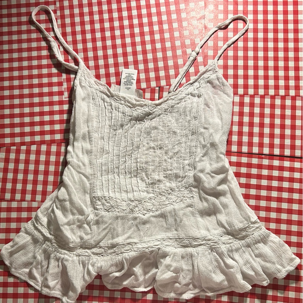 100% Cotton | White Blouse | Tank Top